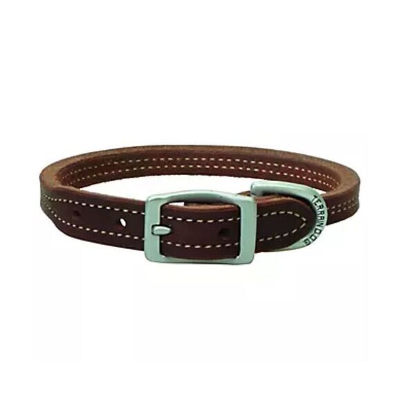 NEW Weaver Leather DOG Collar TERRAIN Sz XL 25" Russet Brown - Picture 1 of 6